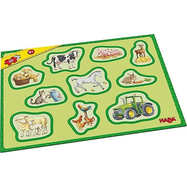 Meine ersten Rahmenpuzzles, Bauernhof (Kinderpuzzle)