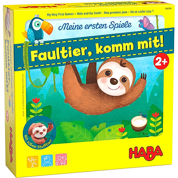 HABA Meine ersten Spiele - Meine ersten Spiele  Faultier, komm mit!