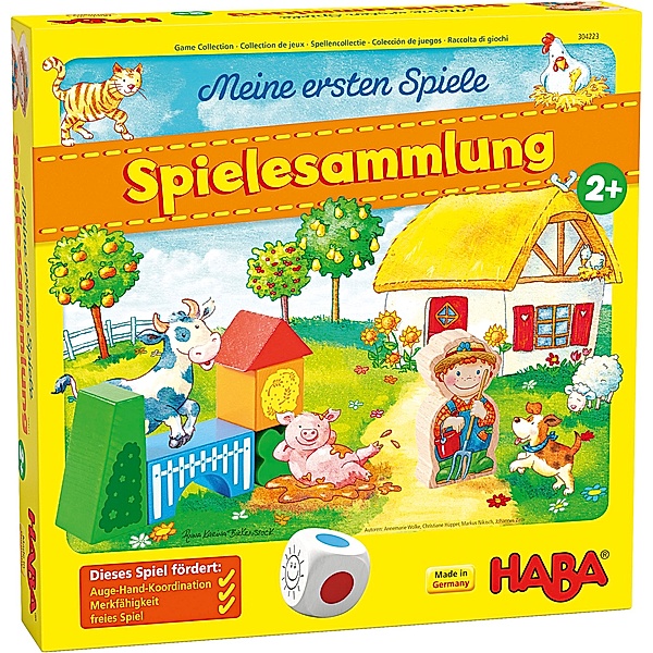 HABA Meine ersten Spiele – Spielesammlung, Annemarie Wolke, Christiane Hüpper, Markus Nikisch, Johannes Zirm