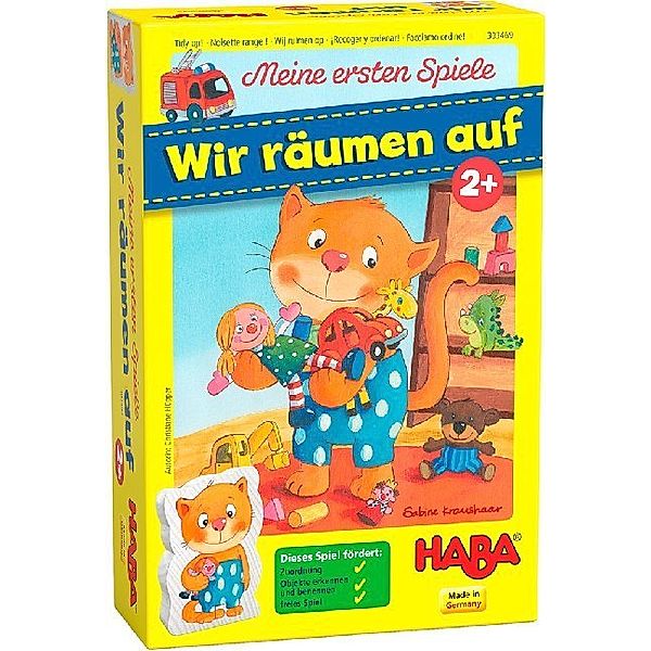 HABA Meine ersten Spiele – WIR RÄUMEN AUF, Christiane Hüpper