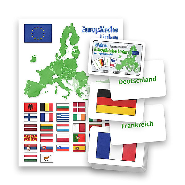 E & Z-Verlag Meine Europäische Union-Legespiel (inkl. Beitrittskandidaten)