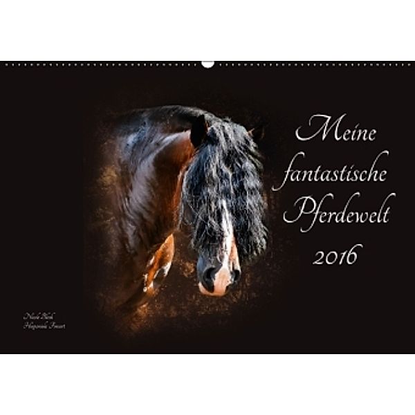 Meine fantastische Pferdewelt (Wandkalender 2016 DIN A2 quer), Nicole Bleck