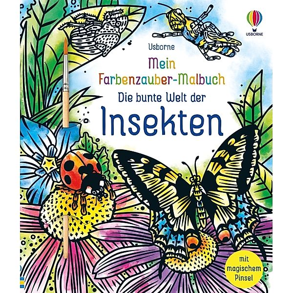 Meine Farbenzauber-Malbücher / Mein Farbenzauber-Malbuch: Die bunte Welt der Insekten, Abigail Wheatley