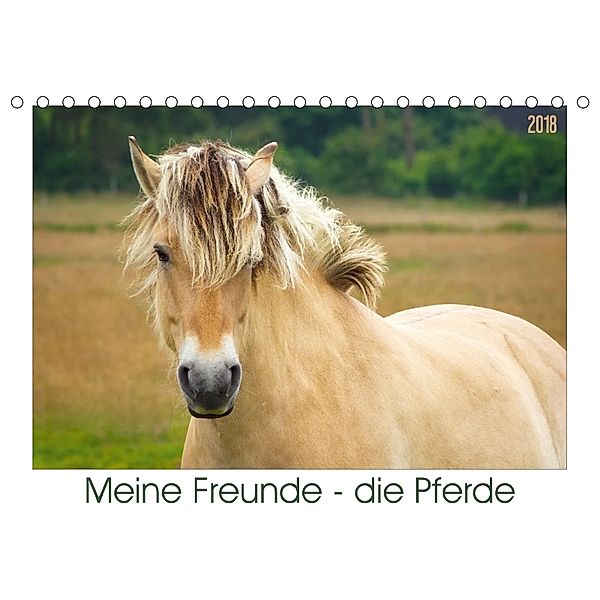 Meine Freunde - die Pferde (Tischkalender 2018 DIN A5 quer) Dieser erfolgreiche Kalender wurde dieses Jahr mit gleichen, Angela Dölling