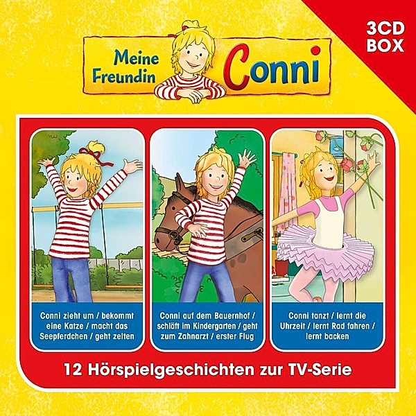 Meine Freundin Conni - 12 Hörspielgeschichten zur TV-Serie (3CD-Box), Meine Freundin Conni