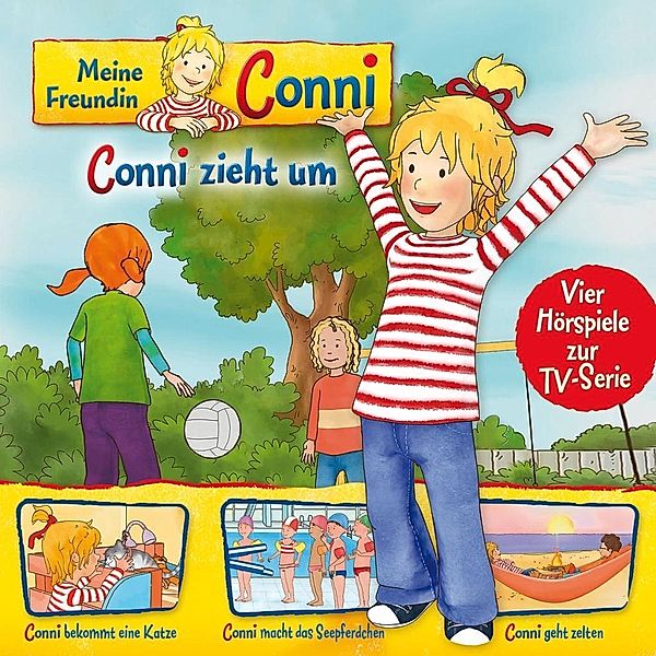 Meine Freundin Conni - Conni zieht um, 1 Audio-CD, Meine Freundin Conni