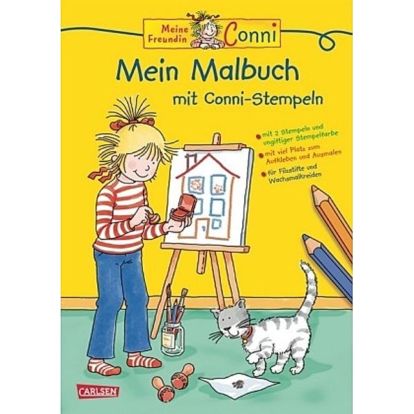 Meine Freundin Conni - Mein Malbuch mit Conni-Stempeln, Hanna Sörensen