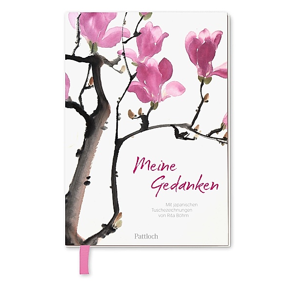 Meine Gedanken - Die Poesie der Kirschblüte - punktkariertes Notizbuch, Pattloch Verlag