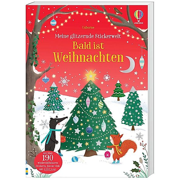 Meine glitzernde Stickerwelt: Bald ist Weihnachten, Jessica Greenwell