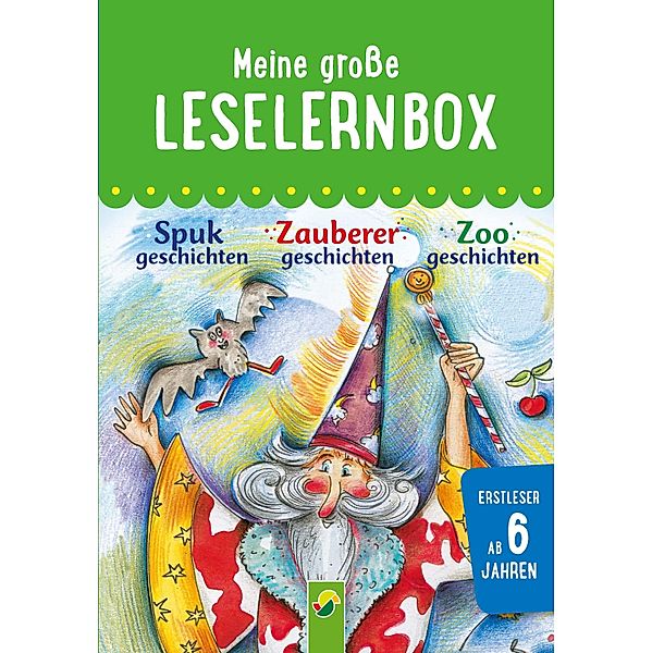 Meine grosse Leselernbox: Spukgeschichten, Zauberergeschichten, Zoogeschichten / Leselernbuch, Marion Clausen, Anke Breitenborn