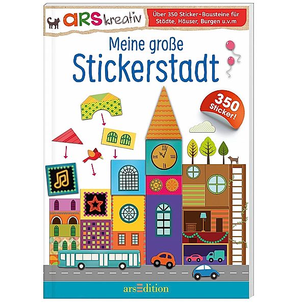 Meine große Stickerstadt