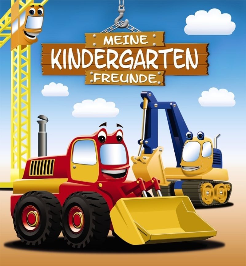 Meine Kindergarten-Freunde Bagger Buch versandkostenfrei bei Weltbild.de  bestellen