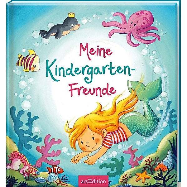 ars edition Meine Kindergarten-Freunde – Meerjungfrau