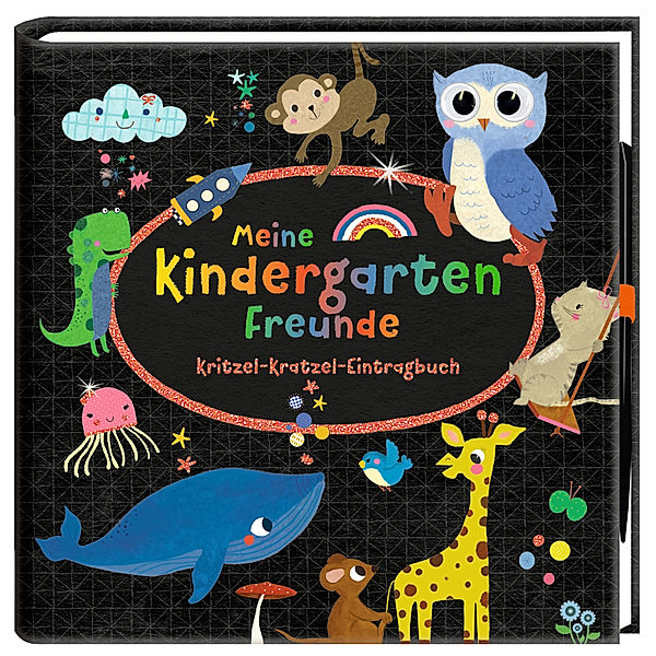 Meine Kindergartenfreunde - Kritzel-Kratzel-Eintragbuch