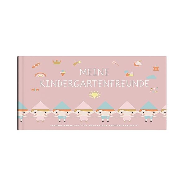 Meine Kindergartenfreunde, rosa, Christine Hippelein