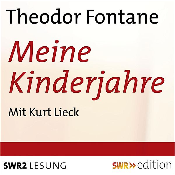 Meine Kinderjahre, Theoder Fontane