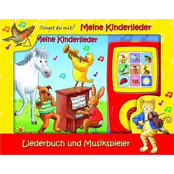 Meine Kinderlieder - Liederbuch, m. Musikspieler, m. Soundeffekten