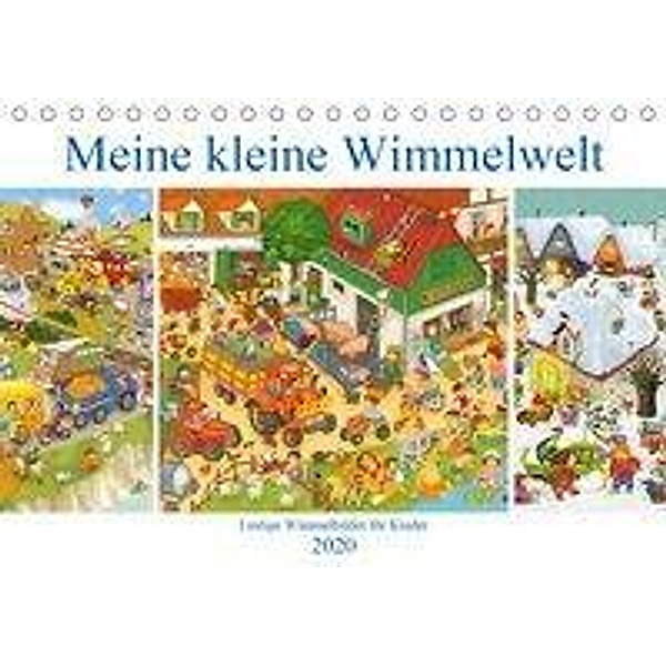 Meine kleine Wimmelwelt (Tischkalender 2020 DIN A5 quer), Marion Krätschmer