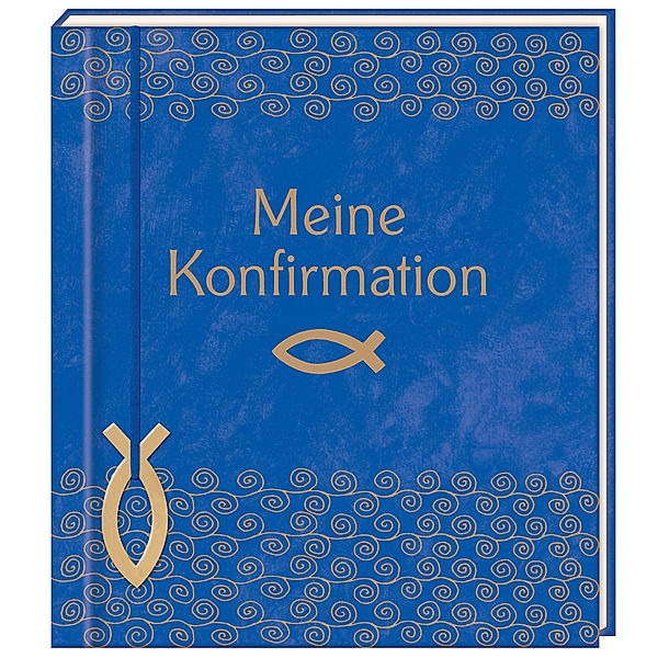 Meine Konfirmation (Fisch, blau), m. Fisch-Anhänger, Gerlinde Wermeier-Kemper