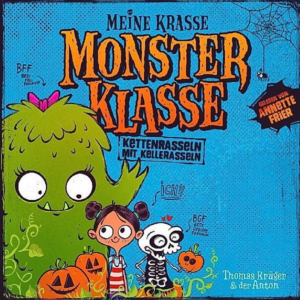 Meine krasse Monsterklasse - Kettenrasseln mit Kellerasseln,1 Audio-CD, Thomas Krüger
