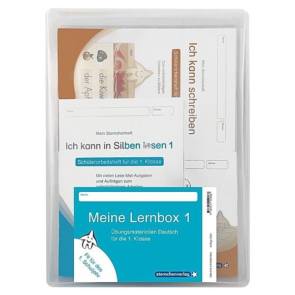 Meine Lernbox 1 - Deutsch - Fit für das 1. Schuljahr, sternchenverlag GmbH, Katrin Langhans