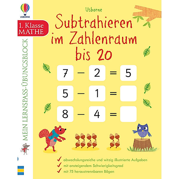 Meine Lernspass-Übungsblöcke / Mein Lernspass-Übungsblock: Subtrahieren im Zahlenraum bis 20, Sam Smith