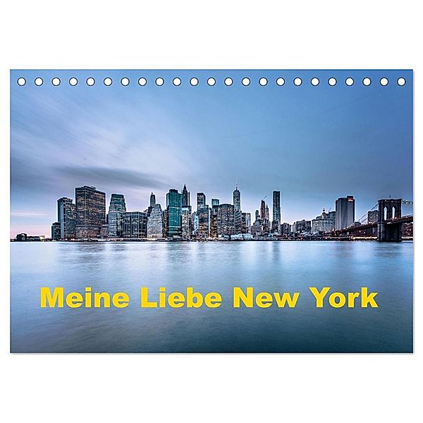 Meine Liebe New York (Tischkalender 2025 DIN A5 quer), CALVENDO Monatskalender, Calvendo, (c)2024 by insideportugal