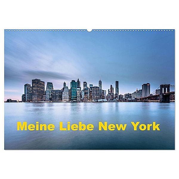 Meine Liebe New York (Wandkalender 2025 DIN A2 quer), CALVENDO Monatskalender, Calvendo, (c)2024 by insideportugal