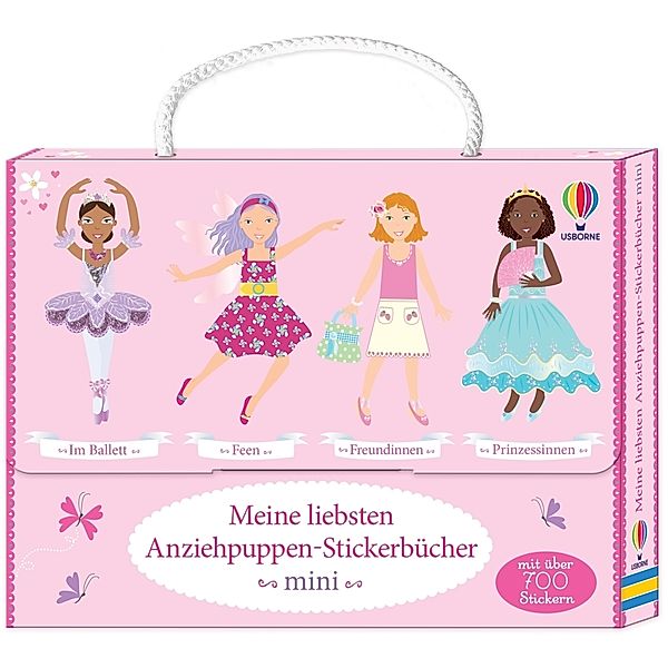 Meine liebsten Anziehpuppen-Stickerbücher mini, Fiona Watt, Leonie Pratt