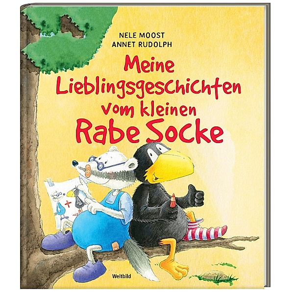 Meine liebsten Geschichten mit dem kleinen Rabe Socke, Nele Moost
