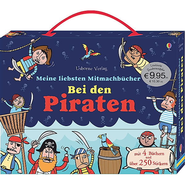Meine liebsten Mitmachbücher: Bei den Piraten, 4 Bde.