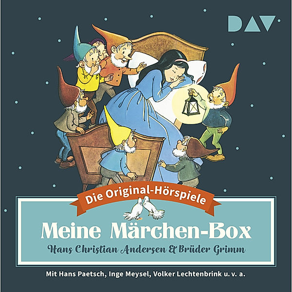 Meine Märchen-Box - Die 34 schönsten Märchen-Hörspiele,6 Audio-CD, Jacob Grimm, Wilhelm Grimm, Hans Christian Andersen