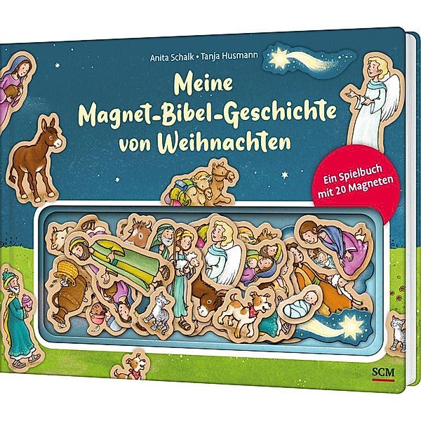 Meine Magnet-Bibel-Geschichte von Weihnachten, Anita Schalk
