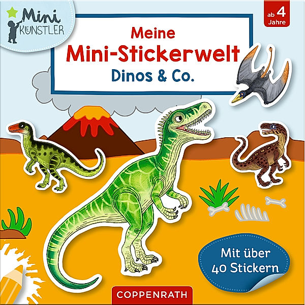 Meine Mini-Stickerwelt - Dinos & Co.