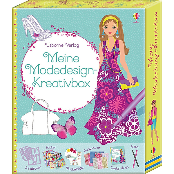 Usborne Verlag Meine Modedesign Kreativbox, Fiona Watt