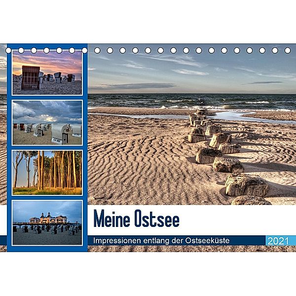 Meine Ostsee (Tischkalender 2021 DIN A5 quer), Steffen Gierok / Magic Artist Design