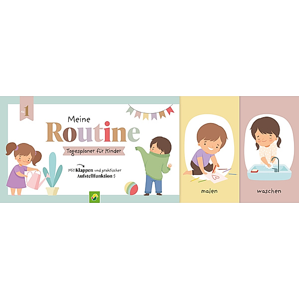 Meine Routine - Tagesplaner für Kinder, Schwager & Steinlein Verlag
