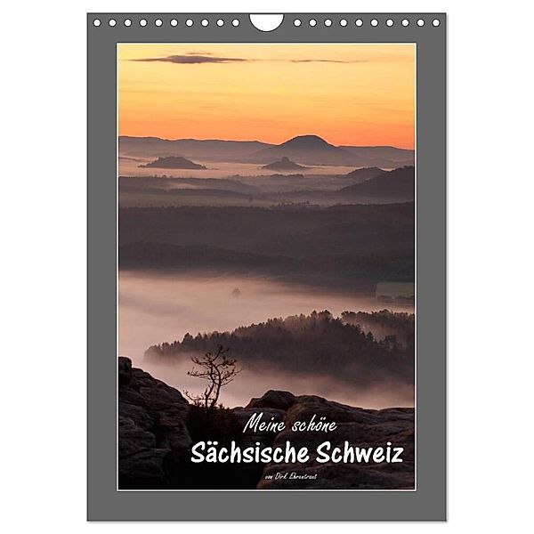 Meine schöne Sächsische Schweiz (Wandkalender 2024 DIN A4 hoch), CALVENDO Monatskalender, Dirk Ehrentraut