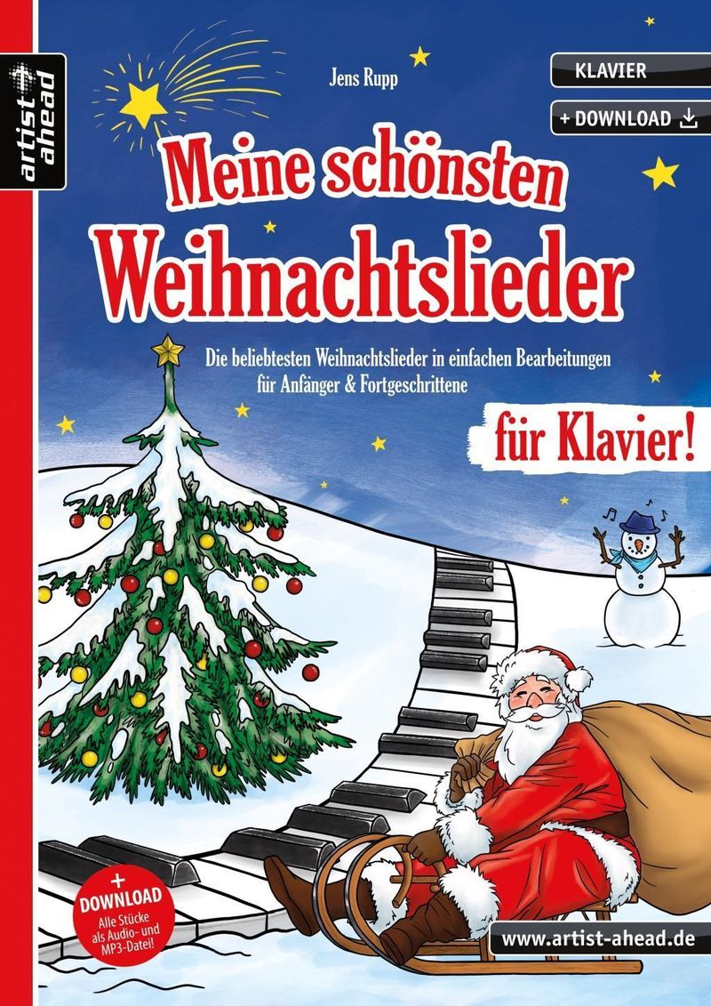 Meine schönsten Weihnachtslieder für Klavier! Buch - Weltbild.ch