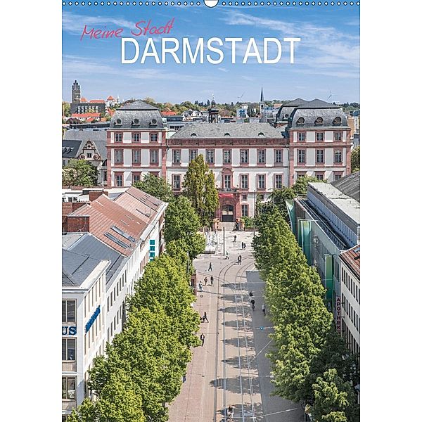 Meine Stadt Darmstadt (Wandkalender 2021 DIN A2 hoch), Dietmar Scherf