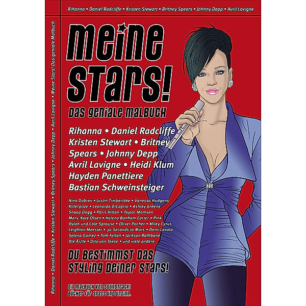 Meine Stars! Das geniale Malbuch (Sommer)