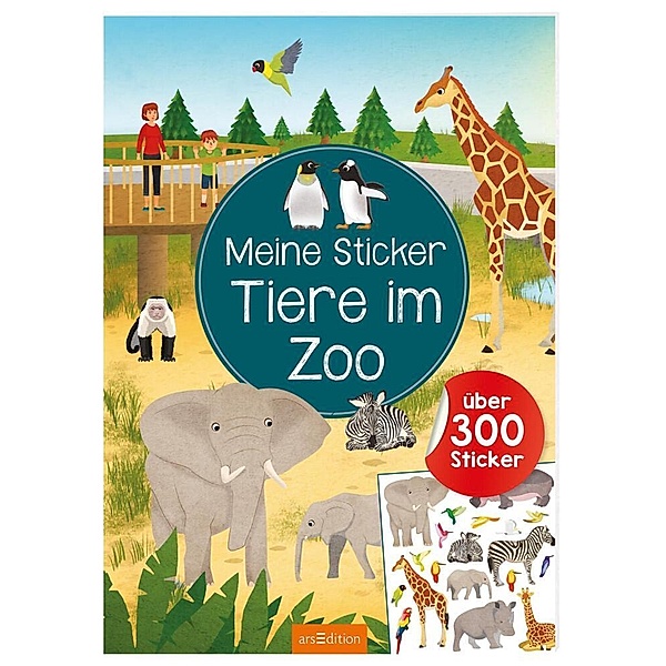 Meine Sticker - Tiere im Zoo