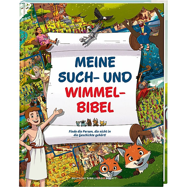 Meine Such- und Wimmelbibel. Finde die Person, die nicht in die Geschichte gehört! Ein kunterbuntes Wimmelbuch zu den schönsten Bibel-Geschichten für Kinder. Mit spannenden Such-Rätselaufgaben, Andrew Newton