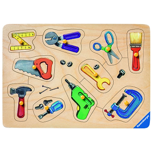 Meine Werkzeuge (Holzpuzzle)