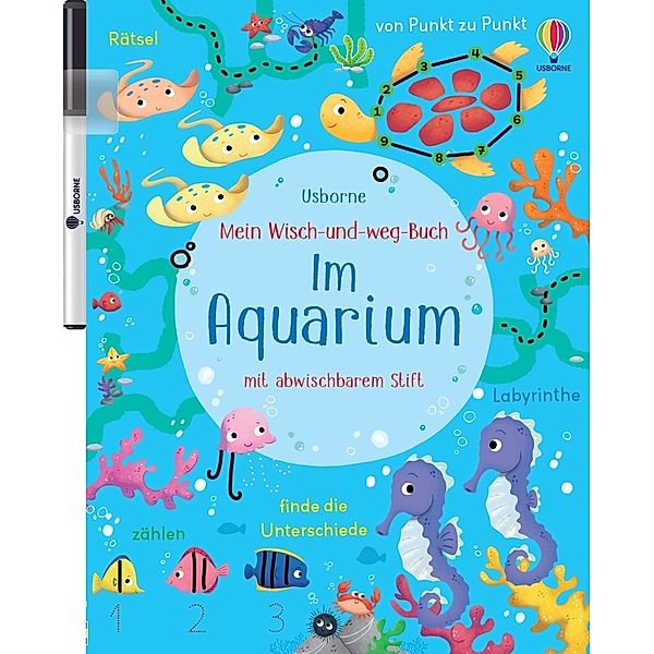 Meine Wisch-und-weg-Bücher / Mein Wisch-und-weg-Buch: Im Aquarium, Kirsteen Robson