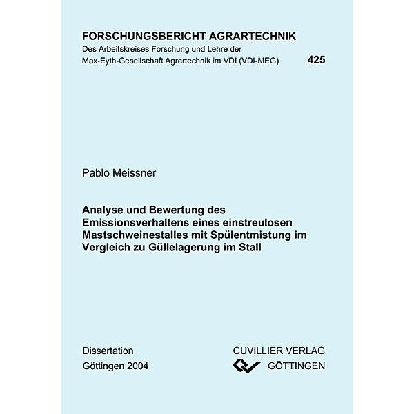 Meissner, P: Analyse und Bewertung des Emissionsverhaltens e, Pablo Meissner