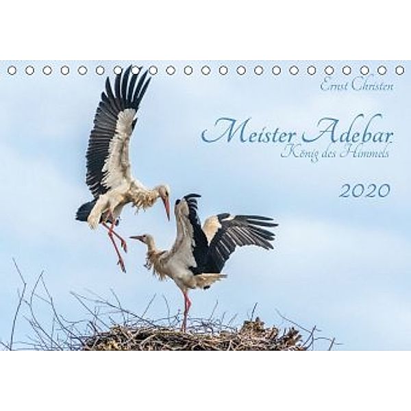 Meister Adebar - König des Himmels (Tischkalender 2020 DIN A5 quer), Ernst Christen