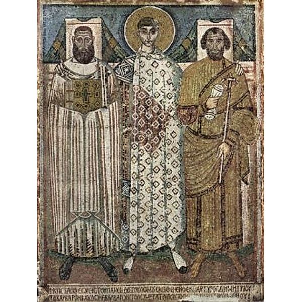 Meister der Demetrius-Kirche in Saloniki - Hl. Demetrius und die Stifter - 100 Teile (Puzzle)