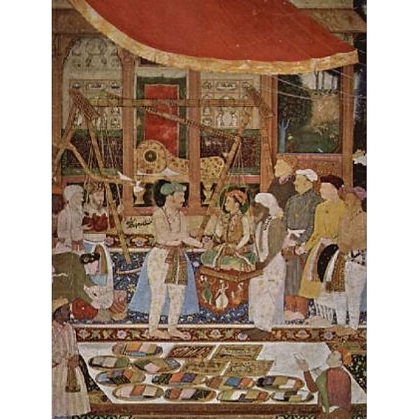 Meister der Jahângîr-Memoiren - Jahângîr wiegt Prinz Khurram gegen Gold - 200 Teile (Puzzle)