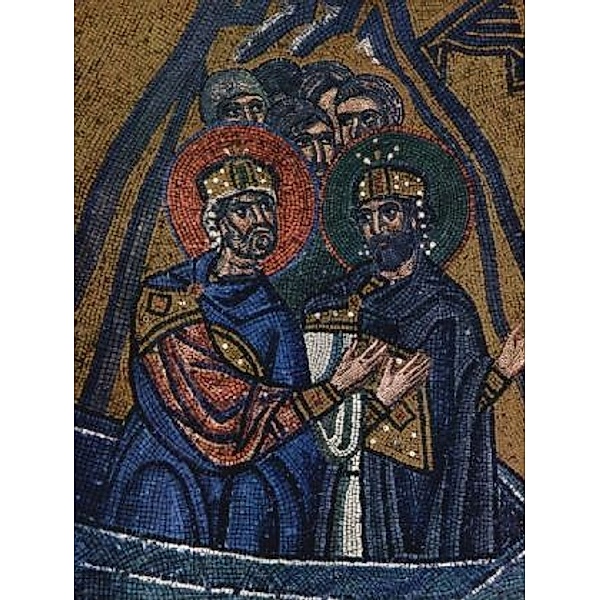 Meister der Nea-Moni-Kirche in Chios - Höllenfahrt Christi, auferstandene biblischen Könige - 100 Teile (Puzzle)